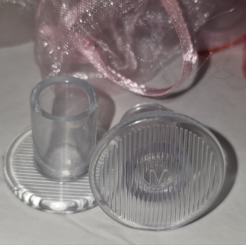 Lot of 22 Pairs High Heel Protectors Heel Caps Covers & Heel Stoppers Clear XS-L - Picture 5 of 7